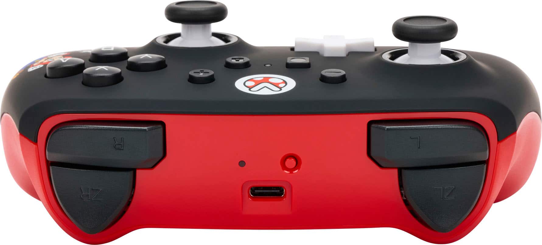 Alt View 13. PowerA - Enhanced Wireless Controller for Nintendo Switch - Mario Mayhem.