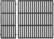 Left. Weber - Crafted Porcelain-Enameled Cast Iron Cooking Grates For Spirit 3-Burner Gas Grills & SmokeFire EX4 Pellet Grills - Black.