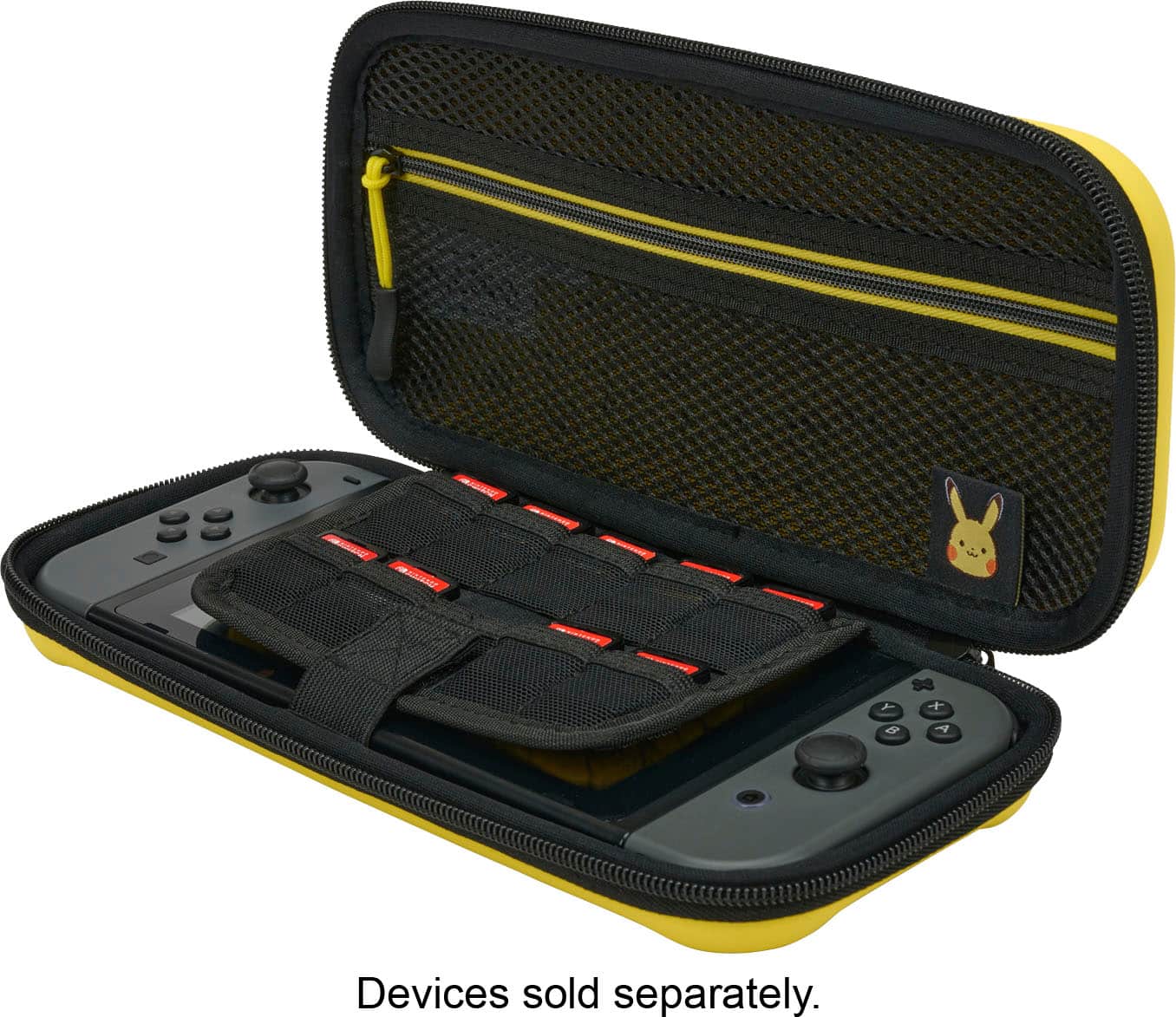 Alt View 12. PowerA - Protection Case for Nintendo Switch - OLED Model, Nintendo Switch or Nintendo Switch Lite - Pikachu Electric Type.