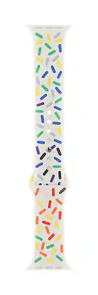 Angle. Apple - Pride Edition Sport Band M/L for Apple Watch 45mm - Pride Edition.