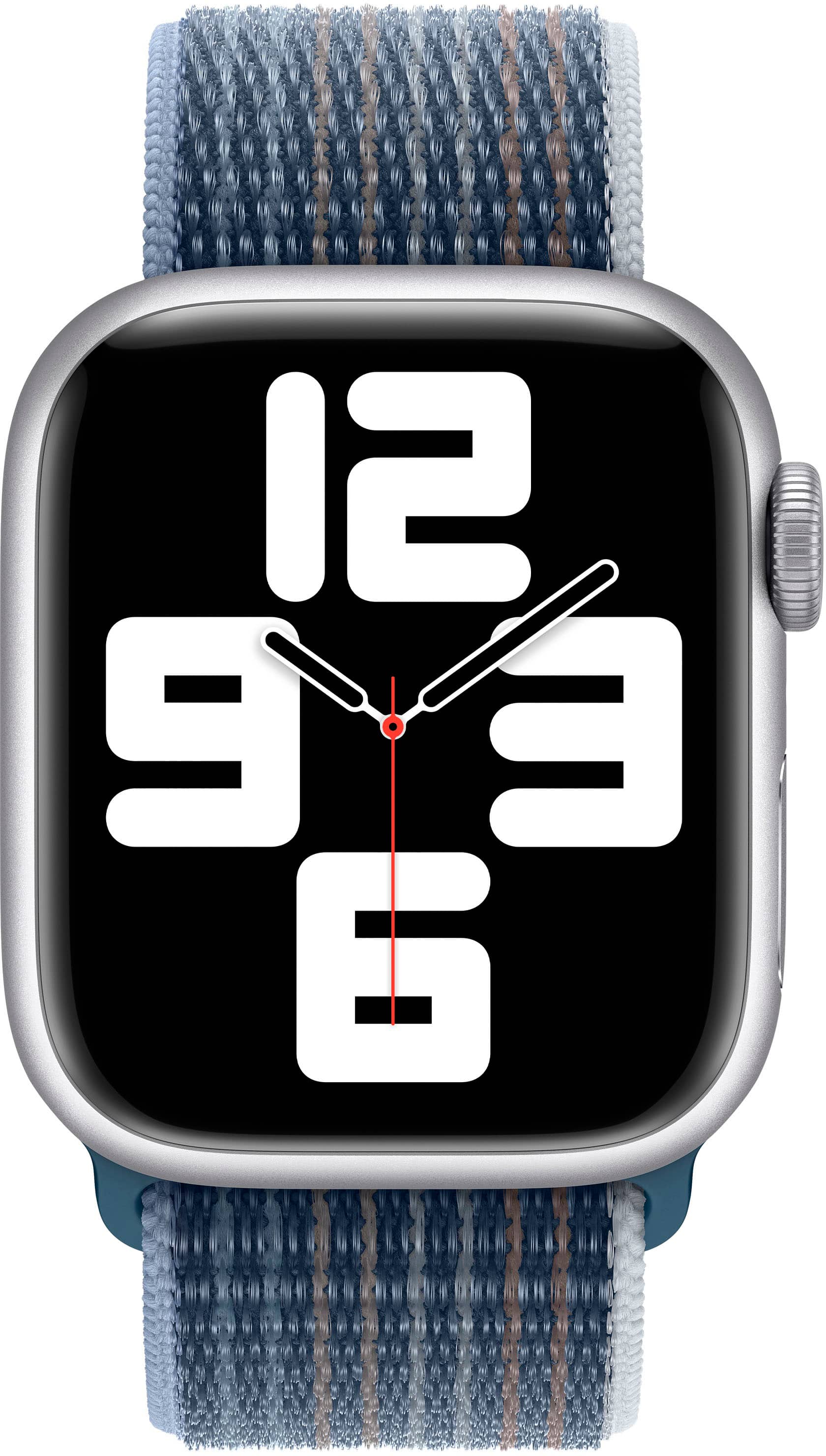 Alt View 11. Apple - Apple Watch 41mm Sport Loop - Storm Blue.