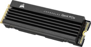 CORSAIR - MP600 PRO LPX 1TB Internal SSD PCIe Gen 4 x4 NVMe M.2 with Heatsink for PS5 and Desktops - Front_Zoom