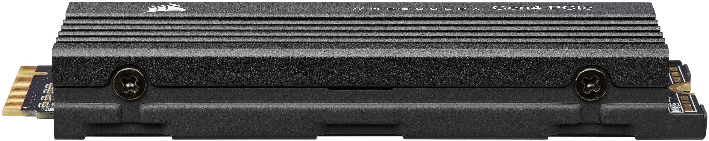 Alt View 14. CORSAIR - MP600 PRO LPX 1TB Internal SSD PCIe Gen 4 x4 NVMe with Heatsink for PS5 - Black.