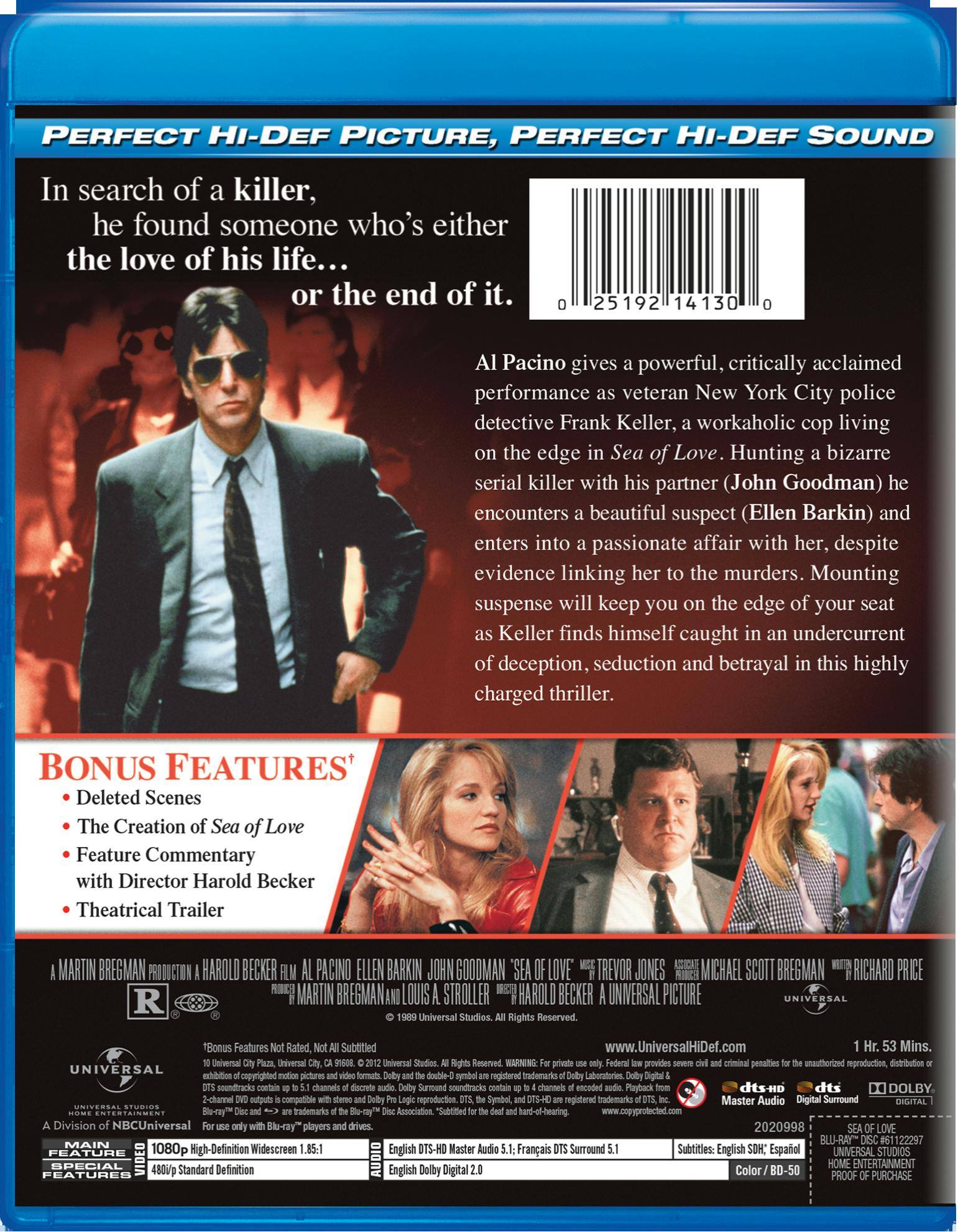 Angle. Sea of Love [Blu-ray].