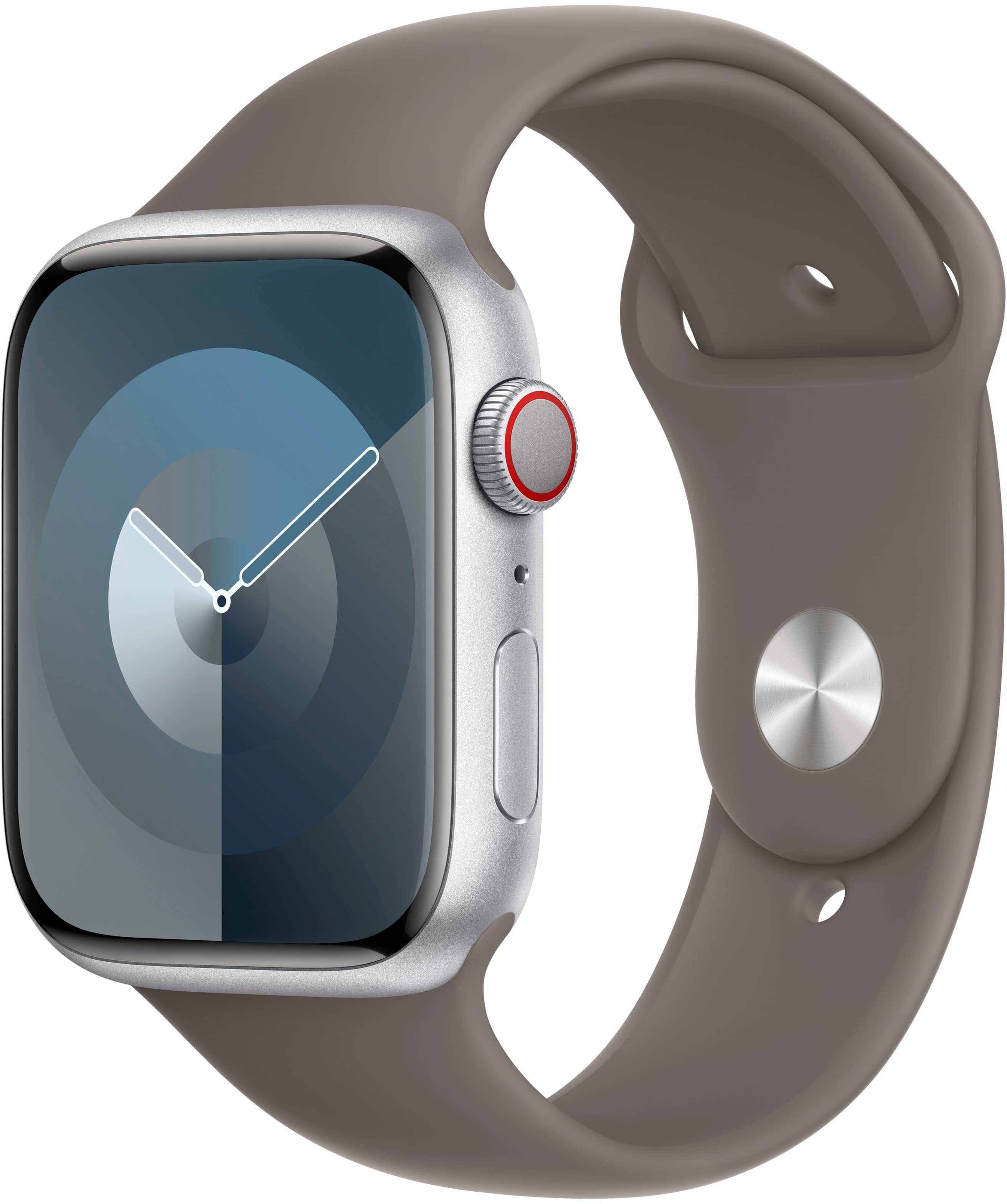 Alt View 11. Apple - 45mm Sport Band - M/L - Clay.