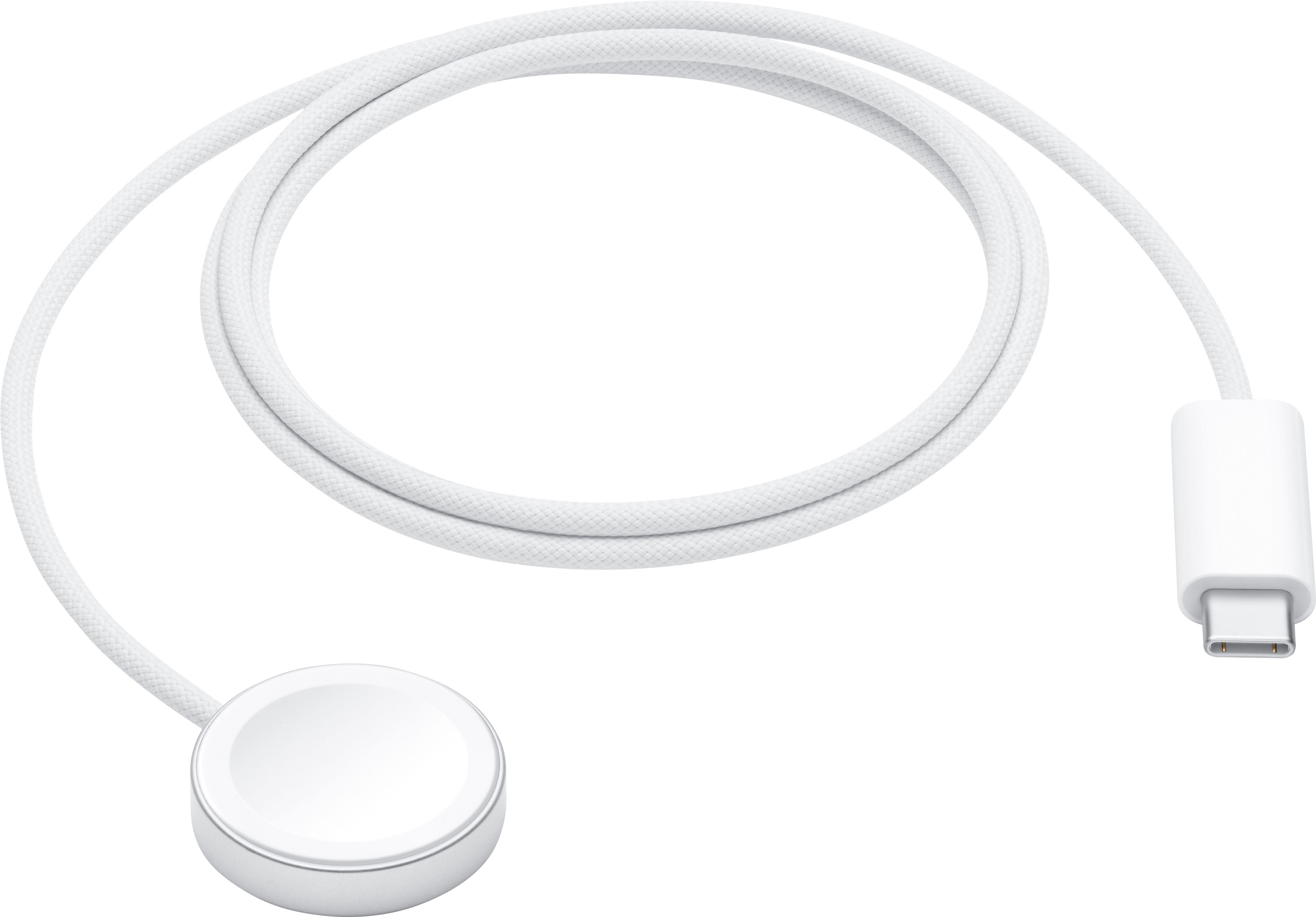 Apple - 6.6' Magnetic Charging Cable for Apple Watch - White