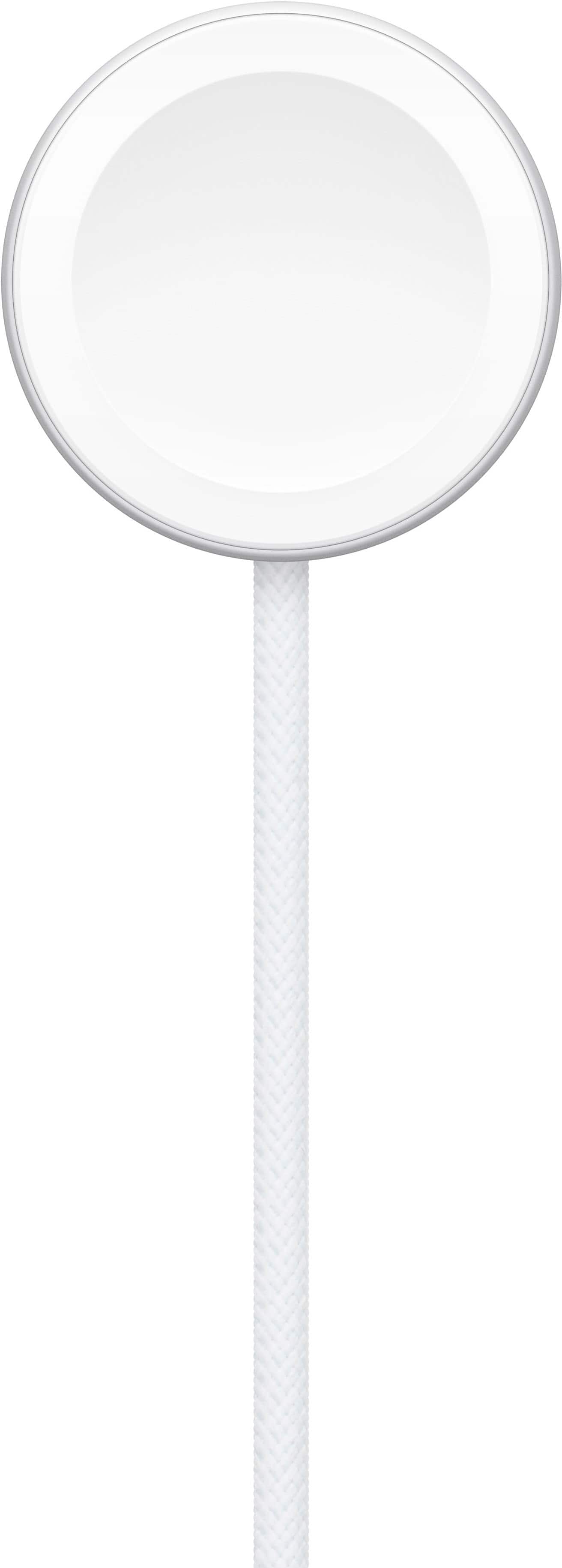 Alt View 1. Apple - Apple Watch Magnetic Fast Charger to USB-C Cable (1 m) - White.