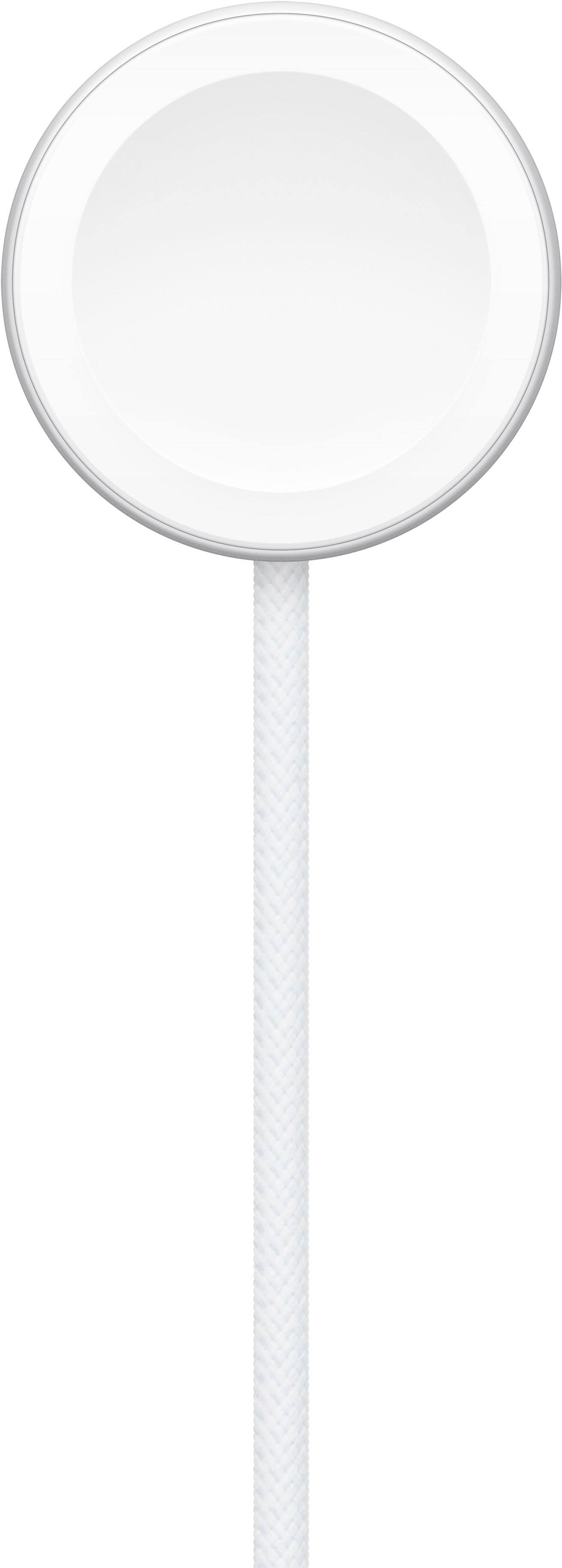 Alt View 1. Apple - Apple Watch Magnetic Fast Charger to USB-C Cable (1 m) - White.