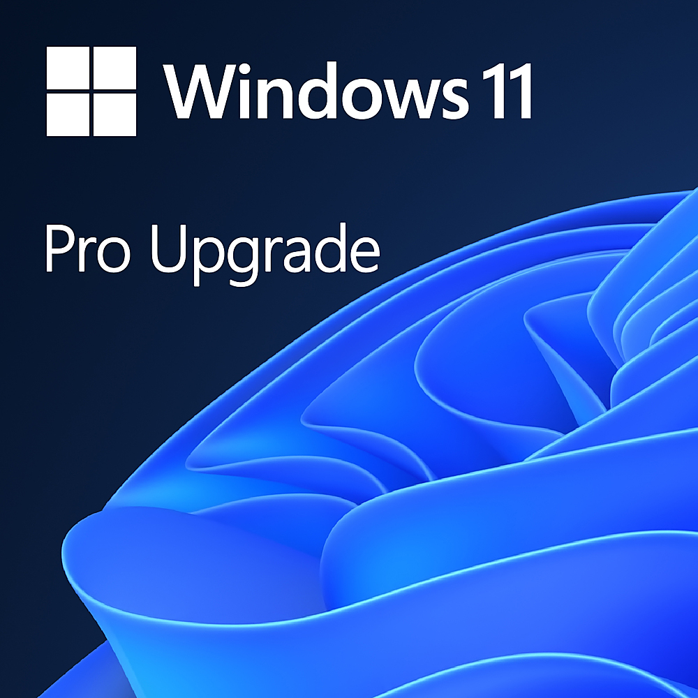 Microsoft - Windows 11 Pro Upgrade, from Windows 11 Home - English - Digital - English