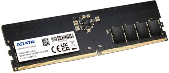 XPG Premier 16GB 4800MHz DDR5 U-DIMM Desktop Memory Black AD5U480016G-S - Best Buy