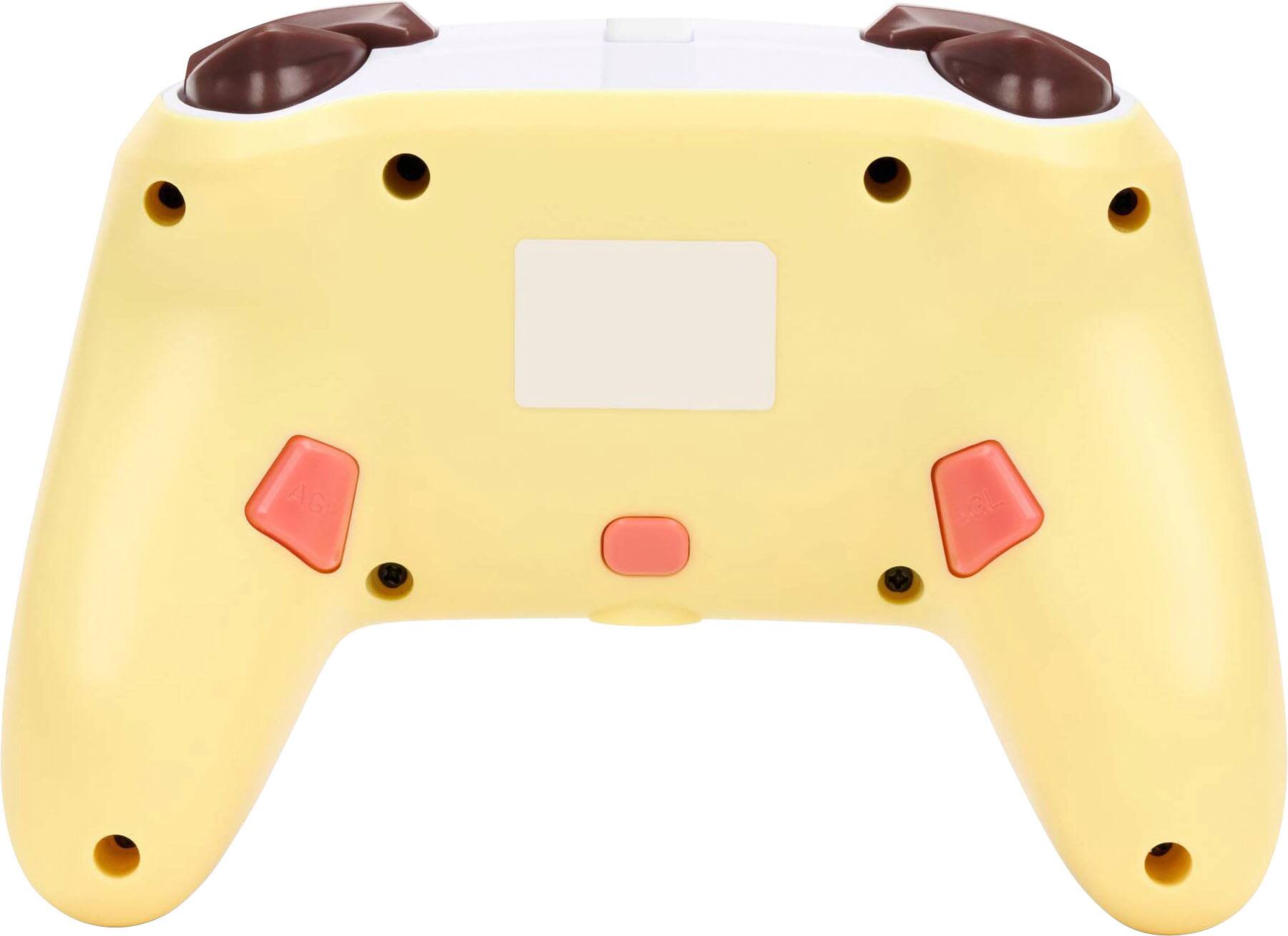 Back. PowerA - Enhanced Wired Controller for Nintendo Switch - Pikachu Electric Type.