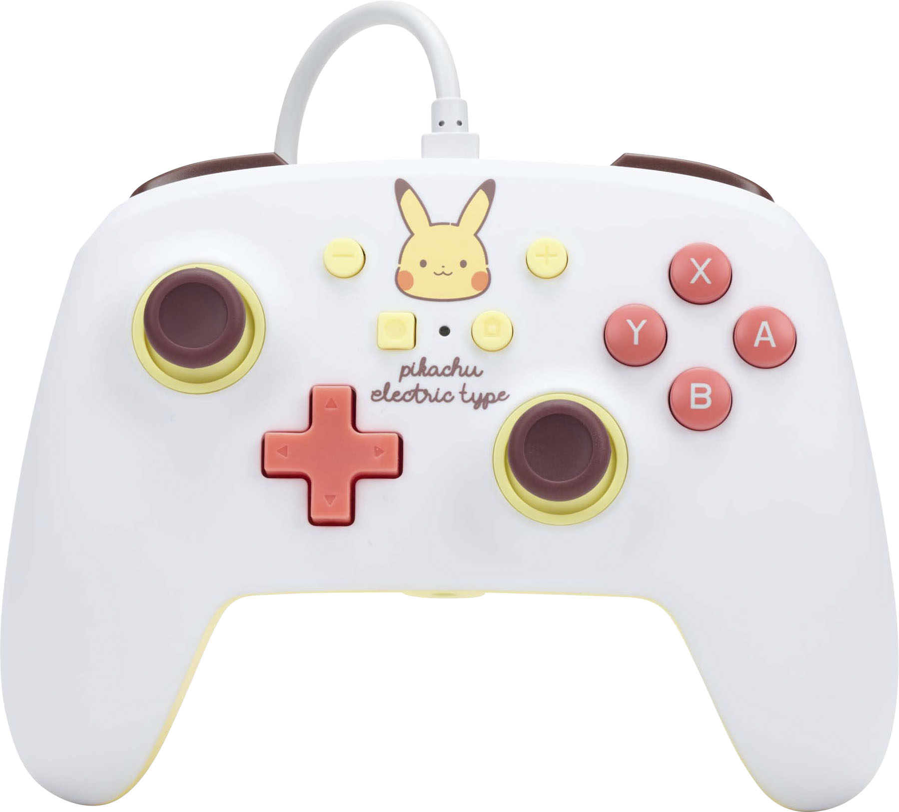 PowerA - Enhanced Wired Controller for Nintendo Switch - Pikachu Electric Type
