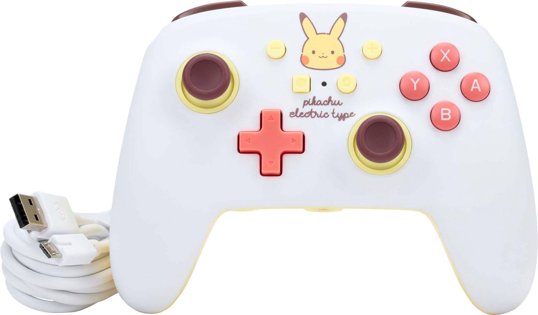 Alt View 15. PowerA - Enhanced Wired Controller for Nintendo Switch - Pikachu Electric Type.