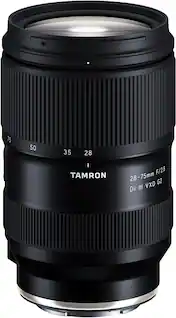 Front. Tamron - 28-75mm F/2.8 Di III VXD G2 Standard Zoom Lens for Sony E-Mount.