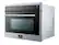 Angle. Forno Appliances - Oliena 1.6 Cu. Ft. Convection Microwave with Sensor Cooking - Stainless Steel.