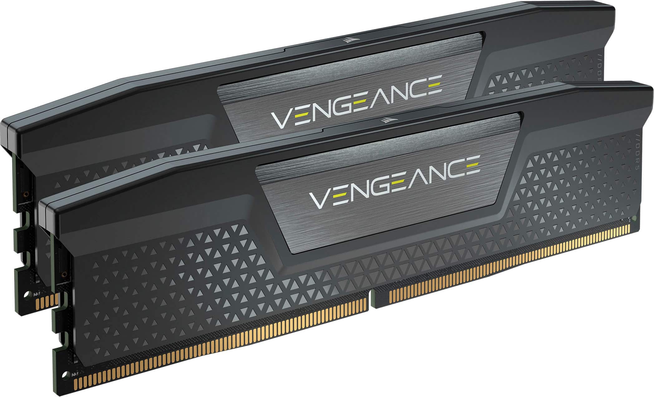 Alt View 1. CORSAIR - VENGEANCE 64GB (2x32GB) DDR5 5200MHz C40 UDIMM Desktop Memory - Black.