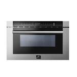 Forno Appliances - Capoliveri 1.2 Cu Ft. Microwave Drawer - Stainless Steel