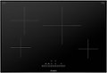 Front Zoom. Bosch - 500 Series 30" Built-In Electric Induction Cooktop with 4 elements - Black.