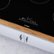 Alt View Zoom 14. Bosch - 800 Series 36" Built-In Electric Cooktop with 5 elements - Black.