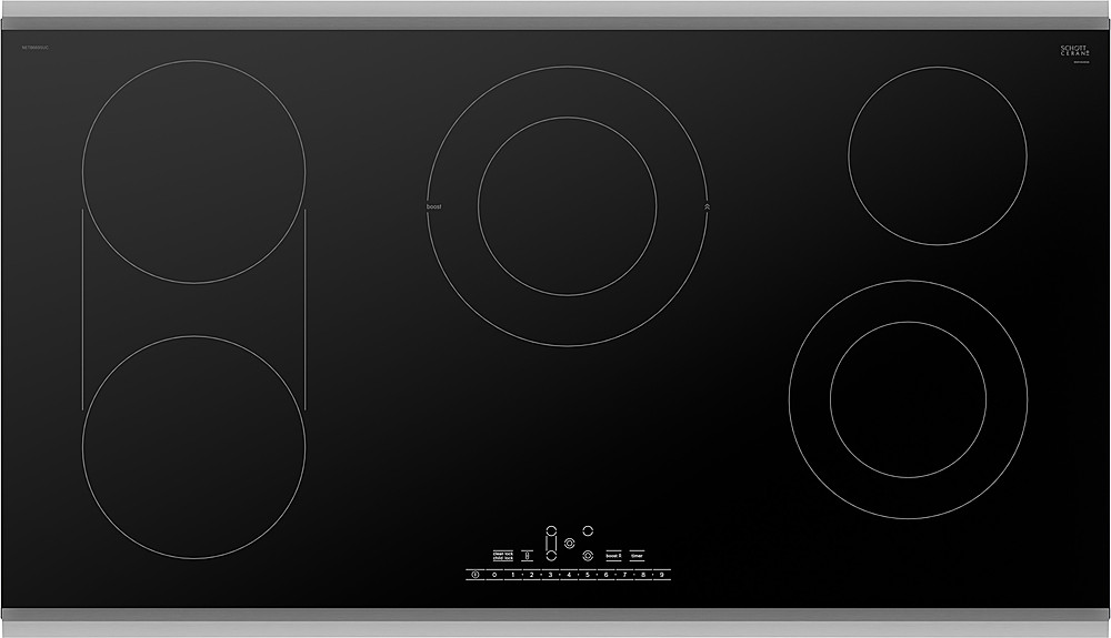 Bosch – 800 Series 36″ Built-In Electric Cooktop with 5 elements and Stainless Steel Frame