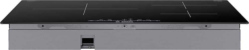 Alt View 12. Bosch - 500 Series 24" Built-In Electric Induction Cooktop with 3 elements - Black.