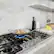 Alt View 14. Bosch - 500 Series 36" Built-In Gas Cooktop with 5 burners - Stainless steel.