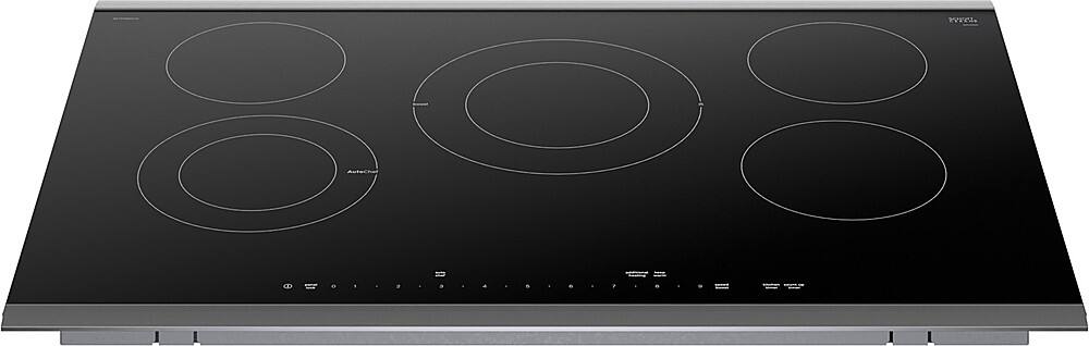 Alt View 12. Bosch - Benchmark Series 30" Built-In Electric Cooktop with 5 elements and Stainless Steel Frame - Black.