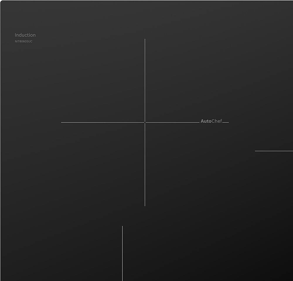 Alt View 13. Bosch - 800 Series 30" Built-In Electric Induction Cooktop with 4 elements and Wifi, Frameless - Black.