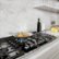 Alt View Zoom 16. Bosch - Benchmark Series 36" Built-In Gas Cooktop with 5 burners - Stainless steel.