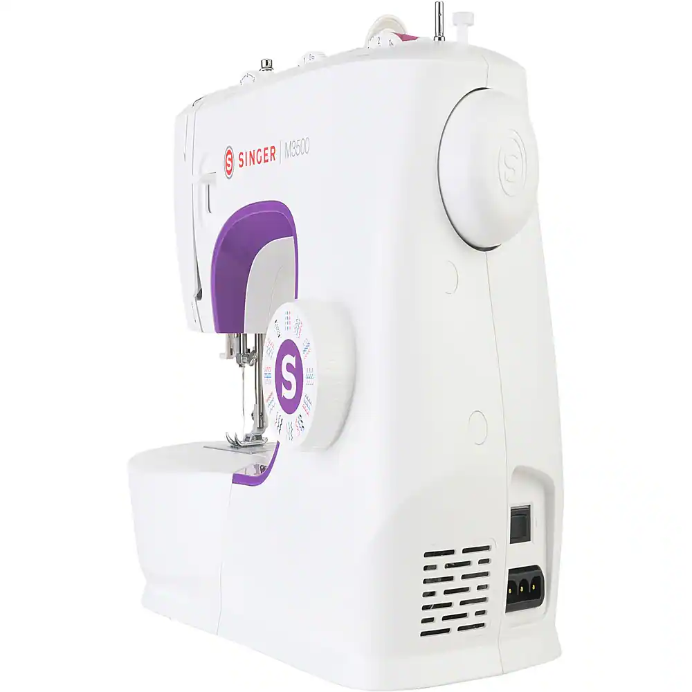 Alt View 12. Singer - 32-Stitch Sewing Machine - White.