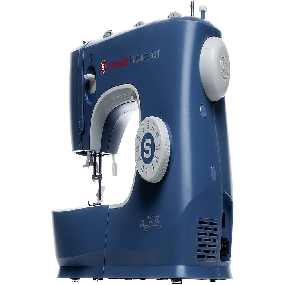 Alt View 12. Singer - 23-Stitch Sewing Machine - Dark Blue.