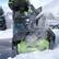 Alt View 13. Greenworks - 80 Volt 20-Inch Single Stage Cordless Brushless Snow Blower (1 x 2Ah Battery 1 x Charger) - Black/Green.