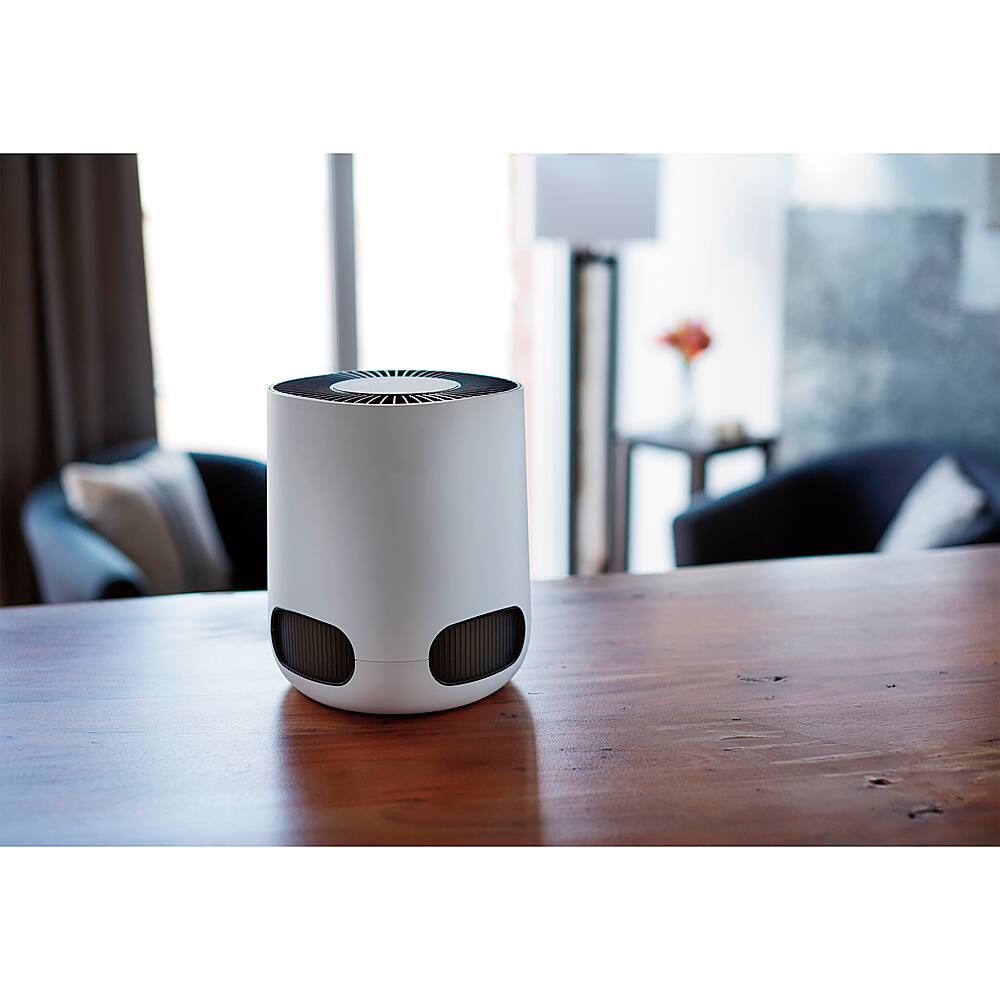 Alt View 14. Clorox - Tabletop HEPA Air Purifier - White.