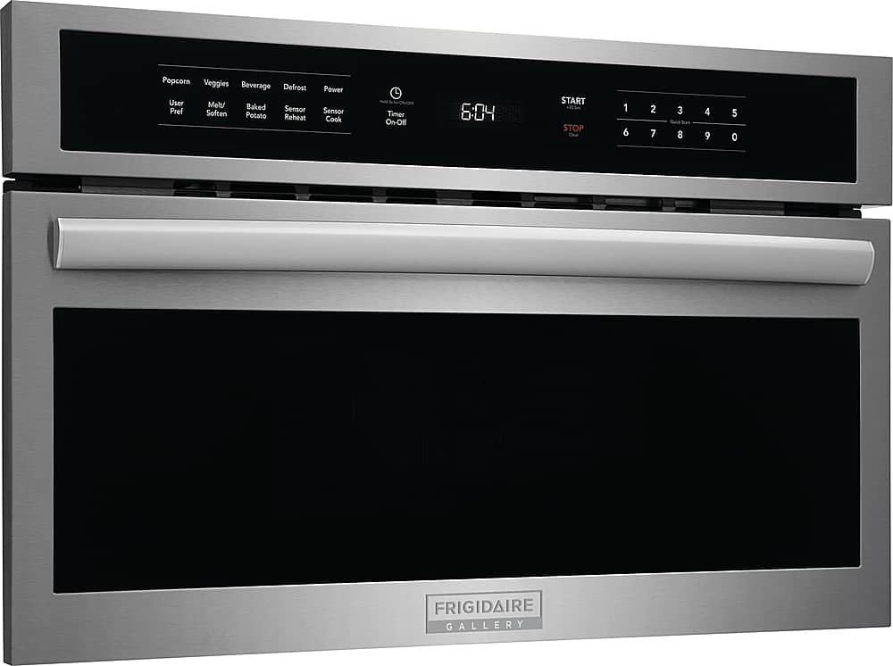 Angle. Frigidaire - 30" Built-In Microwave Oven with Drop-Down Door.