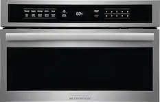 Front. Frigidaire - 30" Built-In Microwave Oven with Drop-Down Door.
