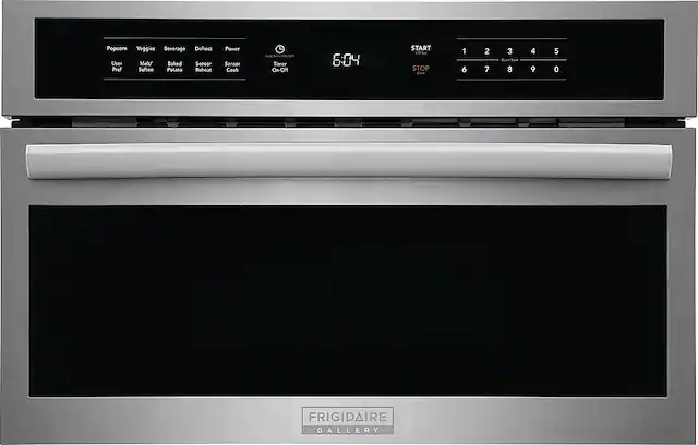 Front. Frigidaire - 30" Built-In Microwave Oven with Drop-Down Door.