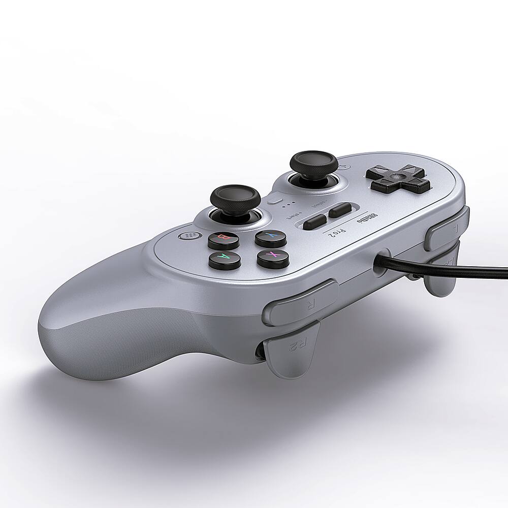 Alt View 13. 8BitDo - Pro 2 Wired Gamepad - Gray.