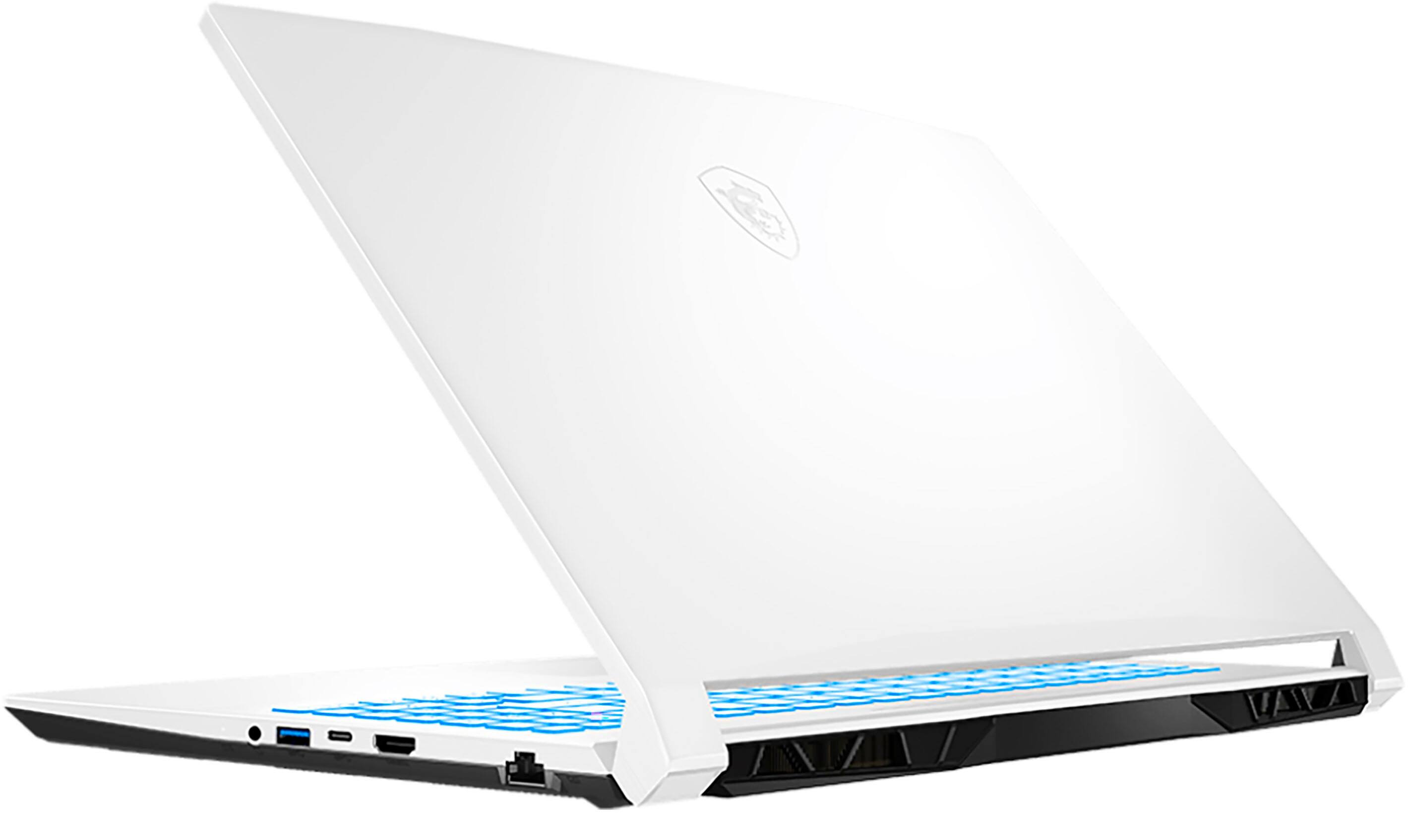 Alt View 4. MSI - Sword 15.6" Gaming Laptop - Intel Core i5H with 8GB Memory - NVIDIA GeForce RTX 2050 - 512GB SSD - White.