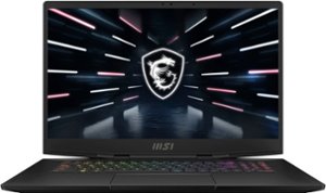 MSI - Stealth 17.3" 144hz Gaming Laptop - Intel Core i7 - NVIDIA GeForce RTX 3060 - 1TB SSD - 16GB Memory - Black - Front_Zoom