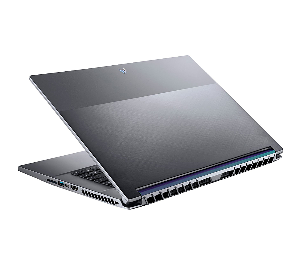 Left View: Acer Predator 500 16" Laptop Intel Core i7-11800H 2.4GHz 16GB RAM 512GB SSD W10H - Refurbished