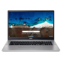 Acer - 317 Chromebook - 17.3" Intel Celeron N4500 1.1GHz 4GB RAM 64GB ChromeOS - Refurbished - Front_Zoom