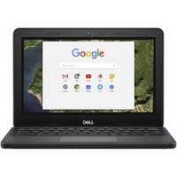 Dell 5190 Chromebook - 11.6" Intel Celeron N3350 1.10 GHz 4GB Ram 32GB Flash Chrome OS - Pre-Owned - Front_Zoom