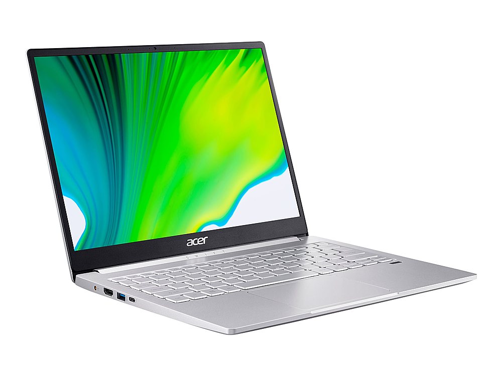 Angle View: Acer Swift 3 - 13.5" Laptop Intel Core i7-1165G7 2.8GHz 16GB RAM 512GB SSD W10H - Refurbished
