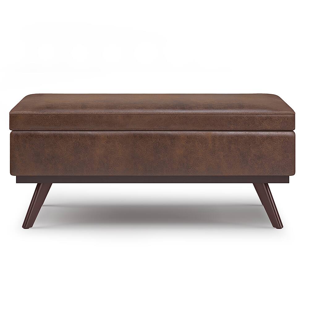 Simpli Home Owen Lift Top Large Coffee Table Storage Ottoman Distressed  Chestnut Brown AXCOT267LT-DBR - Best Buy