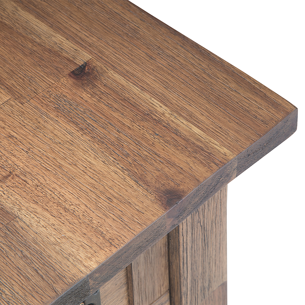 Simpli Home Monroe Narrow Side Table Rustic Natural Aged Brown  AXCMON-09RNAB - Best Buy