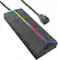 Front. Titan - 8 Outlet 3200 Joules Surge Protector with ColorChanging LED - Black.