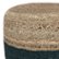 Alt View Zoom 11. Simpli Home - Lydia Round Pouf - Teal, Natural.