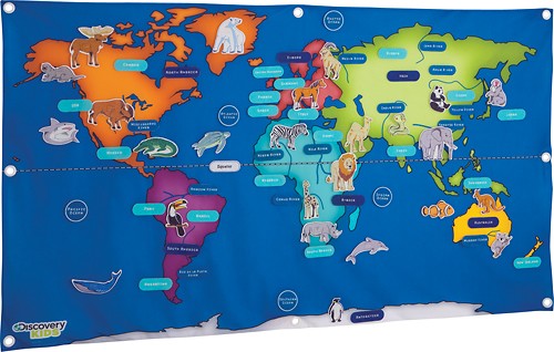Best Buy Discovery Kids World Map