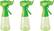 Front Standard. Discovery Kids - Misting Fans (3-Pack) - Green.