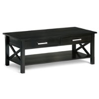 Simpli Home - Kitchener Coffee Table - Hickory Brown - Front_Zoom